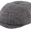 Discount Mayser Seven Amaro Brown-pat. Flat Cap -