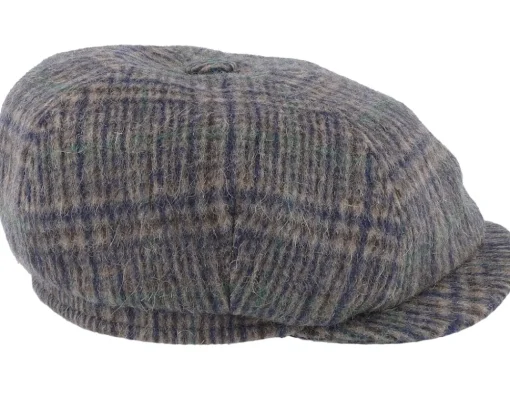 Discount Mayser Seven Amaro Brown-pat. Flat Cap -