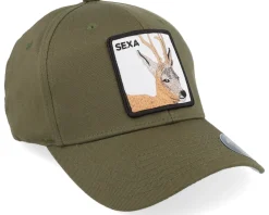 Flexfit-Hunter Sexa Rådjur Bock Wooly Combed Olive Flexfit -