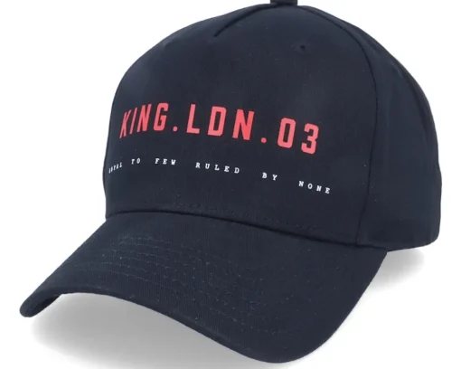 Adjustable-King Apparel Shadwell Curved Peak Black Adjustable -