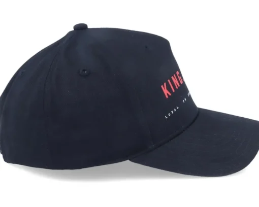 Adjustable-King Apparel Shadwell Curved Peak Black Adjustable -