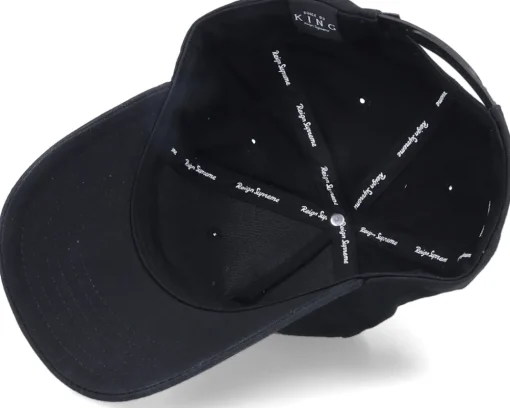 Adjustable-King Apparel Shadwell Curved Peak Black Adjustable -