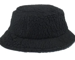 Outlet Stetson Shearling Polartec Freestyle Black Bucket -