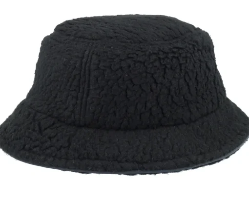 Outlet Stetson Shearling Polartec Freestyle Black Bucket -