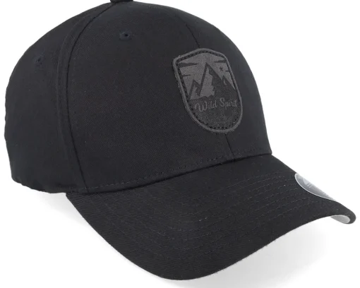 Flexfit-Wild Spirit Shield Peak Black Flexfit -