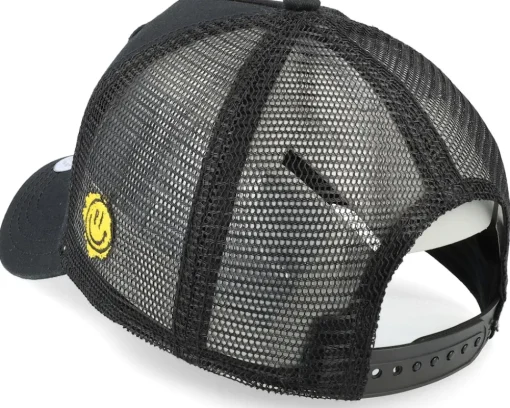 Trucker-Lucid Smile Shine Girl Patch Trucker - Black
