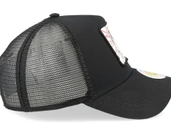 Trucker-Lucid Smile Shine Girl Patch Trucker - Black