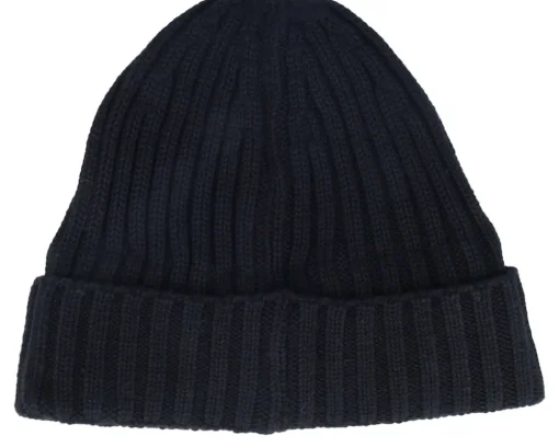 Cuff Beanies-Picture Ship Beanie Black Cuff -