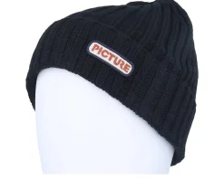 Cuff Beanies-Picture Ship Beanie Black Cuff -