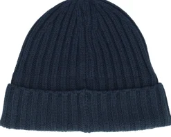 Cuff Beanies-Picture Ship Beanie Dark Blue Cuff -
