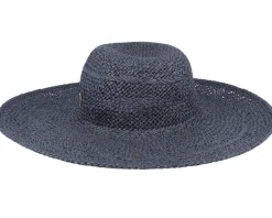 Straw Hat | Sun Hat-Rip Curl Shore Break Boho Black Straw Sun Hat -