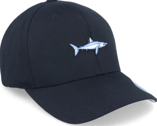 Discount Skillfish Short Fin Mako Shark Black Flexfit -