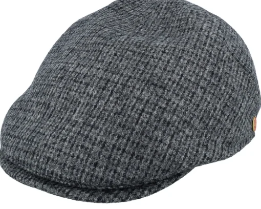 Flat Caps | Earflap-Mayser Sidney Plus Amaro Grey Flat Cap -