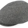 Flat Caps-Mayser Sidney Plus Amaro Grey Flat Cap -