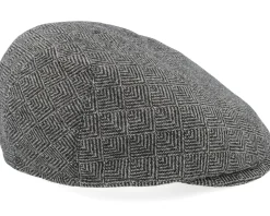 Flat Caps-Mayser Sidney Plus Amaro Grey Flat Cap -