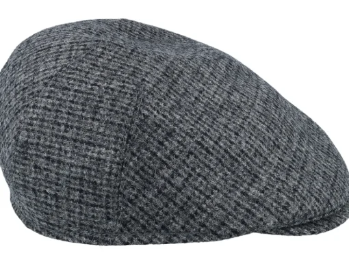 Flat Caps | Earflap-Mayser Sidney Plus Amaro Grey Flat Cap -