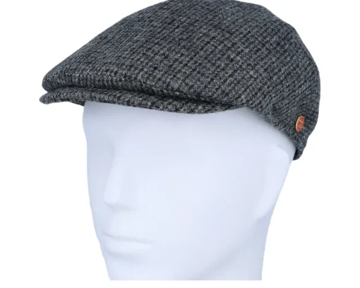 Flat Caps | Earflap-Mayser Sidney Plus Amaro Grey Flat Cap -