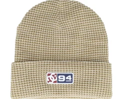 Clearance DC Sight Beanie Silver Lining Cuff - Beige