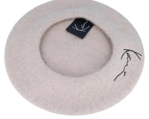 Fashion Karl Kani Signature Light Sand Beret -