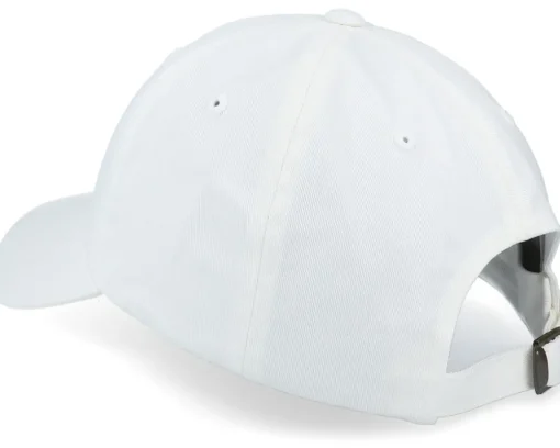 Dad Cap-Karl Kani Signature White Dad Cap -