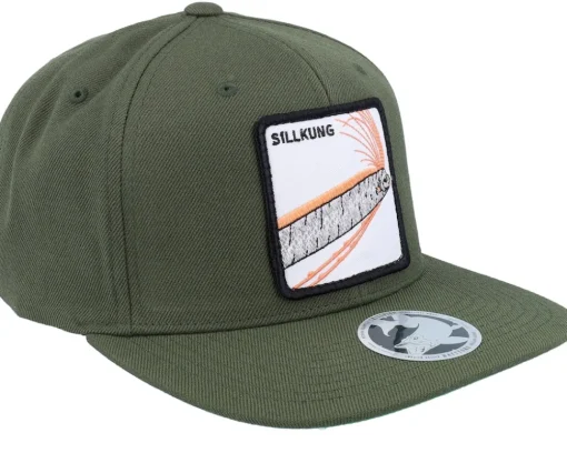 Snapback-Skillfish Sillkung Deep Olive Classic Snapback -