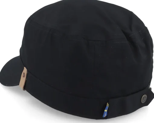 Army-Fjällräven Singi Trekking Cap 5-Panel - Black