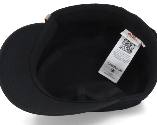 Army-Fjällräven Singi Trekking Cap 5-Panel - Black