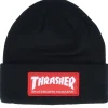 Sale Thrasher Skate Mag Patch Black Cuff -