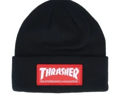 Sale Thrasher Skate Mag Patch Black Cuff -