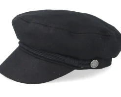Vega-Barts Skipper Black Flat Cap -