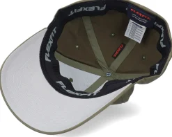 Outlet Born To Ride Skull Biker Logo Olive Flexfit -
