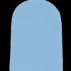 Long Beanies-Beechfield Sky Blue Long Blank Beanie -