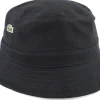 Clearance Lacoste Small Logo Black Bucket -