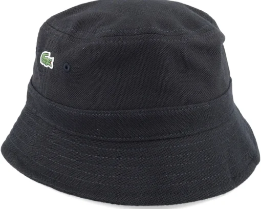 Clearance Lacoste Small Logo Black Bucket -