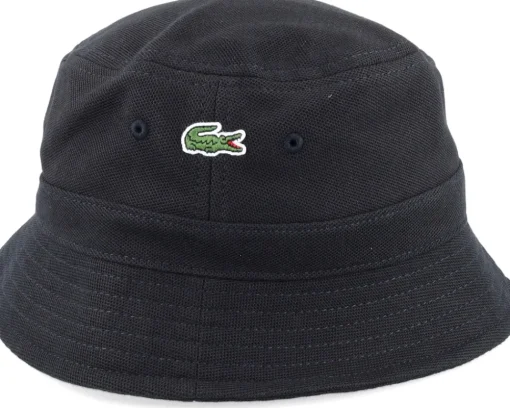 Clearance Lacoste Small Logo Black Bucket -