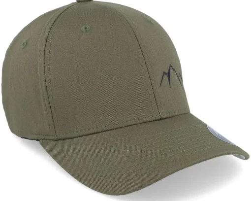Flexfit-Wild Spirit Small Mountain Black/Olive Flexfit - Green