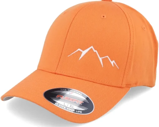 Best Wild Spirit Small Mountain Black/ Flexfit - Orange