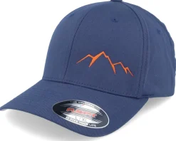 Flexfit-Wild Spirit Small Mountain Orange/Navy Flexfit - Blue