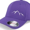 Fashion Wild Spirit Small Mountain White/ Flexfit - Purple