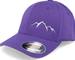 Fashion Wild Spirit Small Mountain White/ Flexfit - Purple