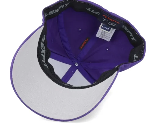 Fashion Wild Spirit Small Mountain White/ Flexfit - Purple