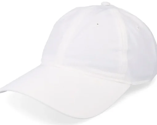 Dad Cap-Lacoste Small Side Logo Pu Strap Dad Cap - Black