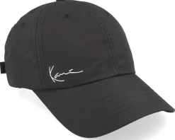 Dad Cap-Karl Kani Small Signature Ripstop Cap Black Dad Cap -