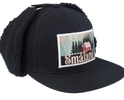 Earflap-Wild Spirit Småland Canvas Flatbrim Black Earflap -