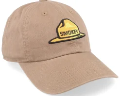 Dad Cap-American Needle Smokey Bear Ballpark Espresso Dad Cap - Brown