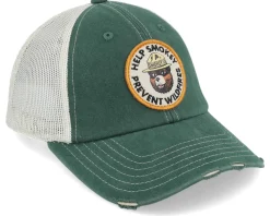 Trucker-American Needle Smokey Bear Orville Green/Stone Trucker -