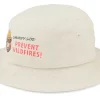 Discount American Needle Smokey Bear Twill Screen Stone Bucket -