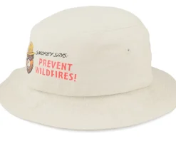 Discount American Needle Smokey Bear Twill Screen Stone Bucket -