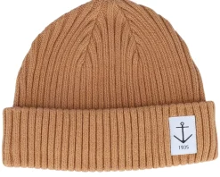 Hot Resteröds Smula Light Brown Short Beanie - Beige