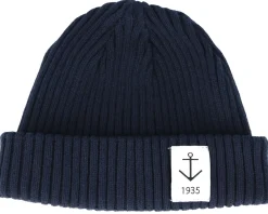 Outlet Resteröds Smula Organic Navy Short Beanie -
